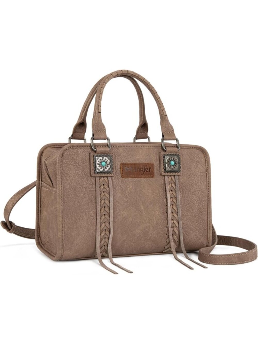 Chic Fringe Tote Bag for Women | Vintage Crossbody Western Handbag, Top Handle